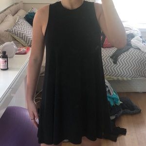 black dress